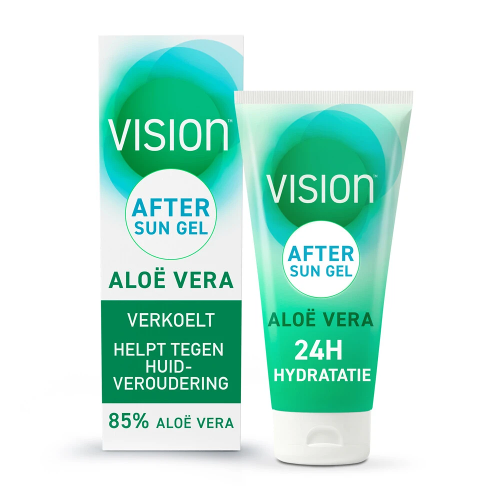 Vision Aftersun Gel Aloë Vera 4 Vision Aftersun Gel Aloë Vera - Afbeelding 2