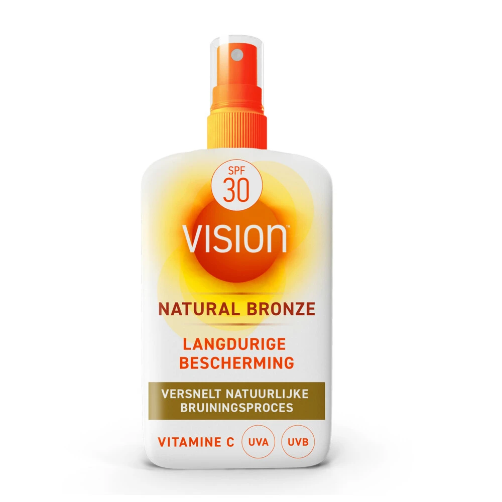 Vision Zonnebrand Natural Bronze SPF 30 3 Vision Zonnebrand Natural Bronze SPF 30