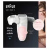 Braun Epilator Silk-épil 5-620 Wit/Roze -Clarins Verkoopwinkel 1003841