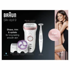 Braun Silk-épil 9 9-980 Epilator Wit / Roségoud -Clarins Verkoopwinkel 1003890 6