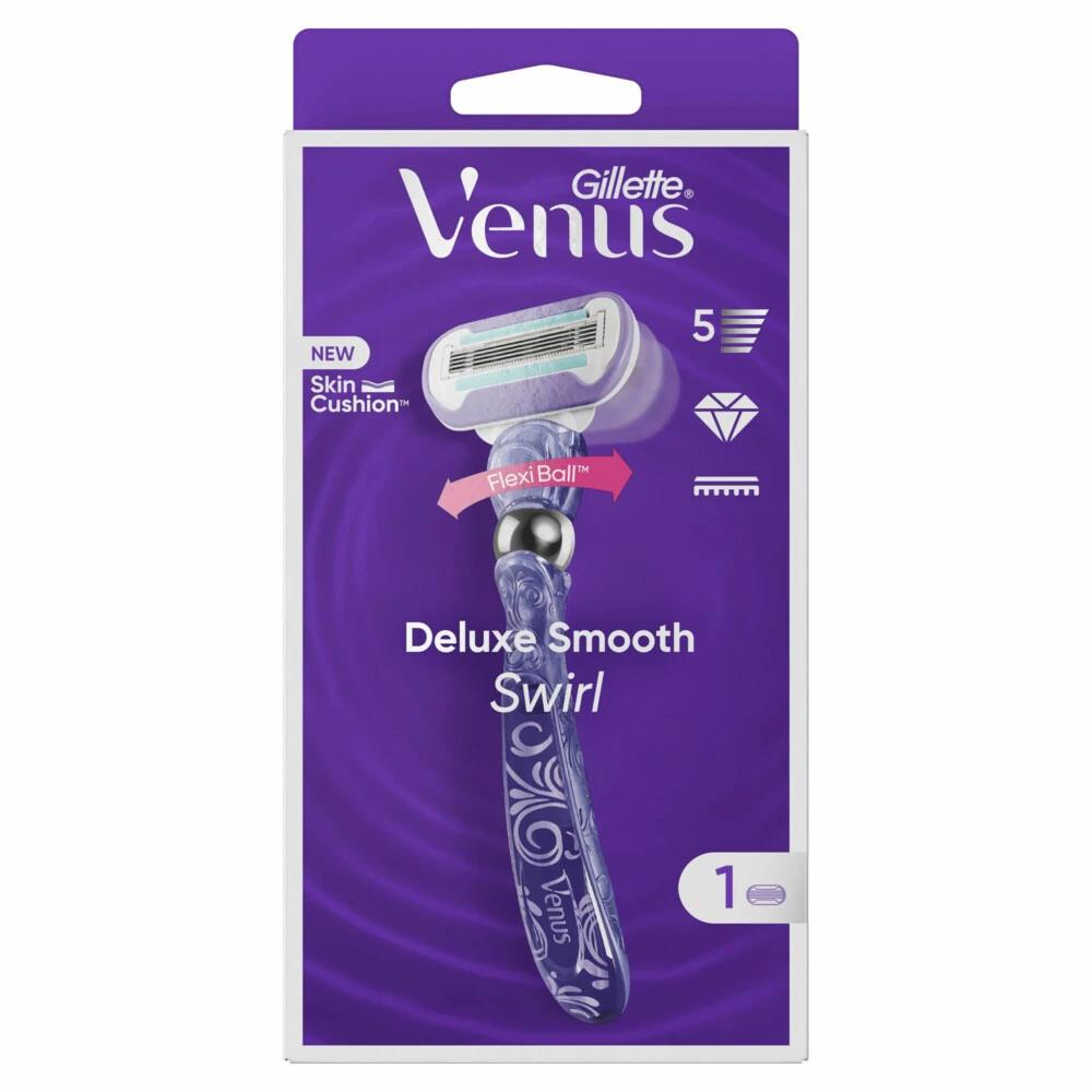 Gillette Venus Scheermesjes 1-Up Venus Swirl 4 Gillette Venus Scheermesjes 1-Up Venus Swirl - Afbeelding 2