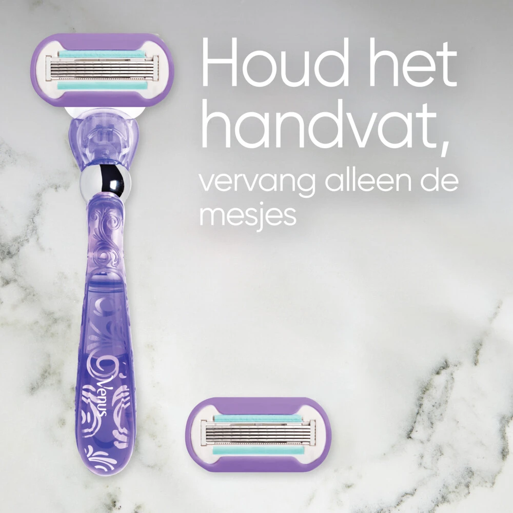 Gillette Venus Scheermesjes 1-Up Venus Swirl 6 Gillette Venus Scheermesjes 1-Up Venus Swirl - Afbeelding 4