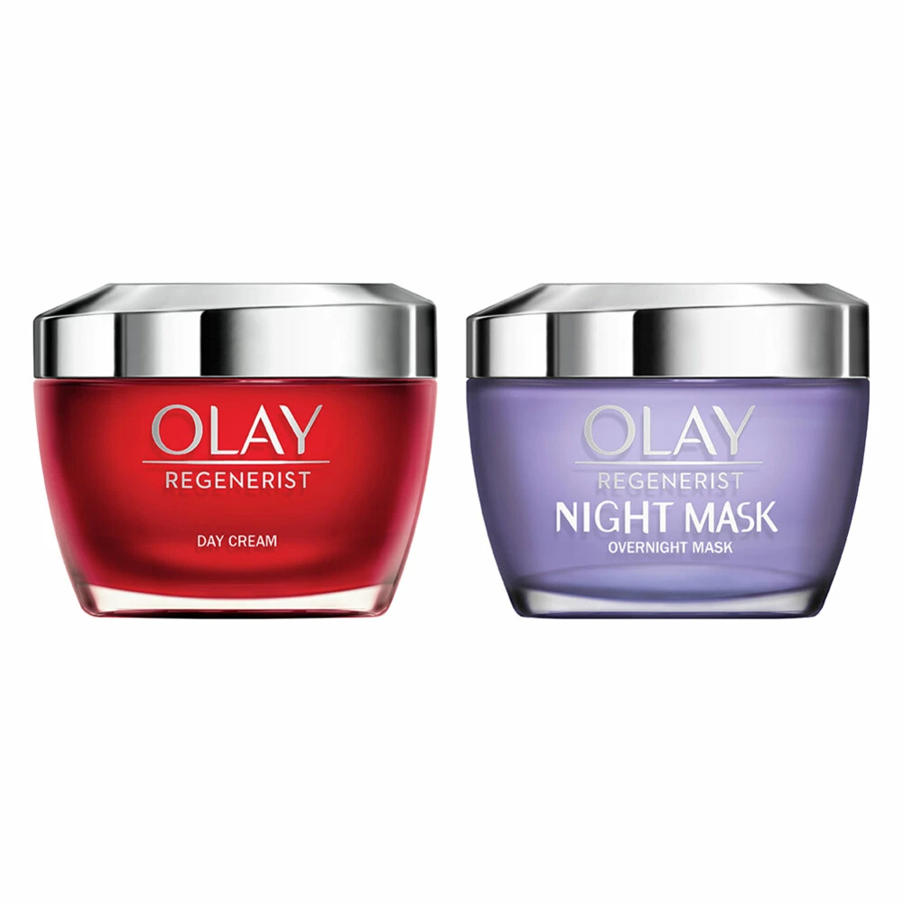 Olay Regenerist Dagcrème En Nachtmasker Pakket 3 Olay Regenerist Dagcrème En Nachtmasker Pakket