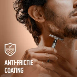 King C. Gillette Double Edge Safety Razor Houder En Scheermesjes 8 King C. Gillette Double Edge Safety Razor Houder En Scheermesjes -Clarins Verkoopwinkel 1034198 3