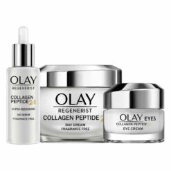 Olay Regenerist Collagen Peptide24 Dagserum, Dagcrème & Oogcréme Pakket