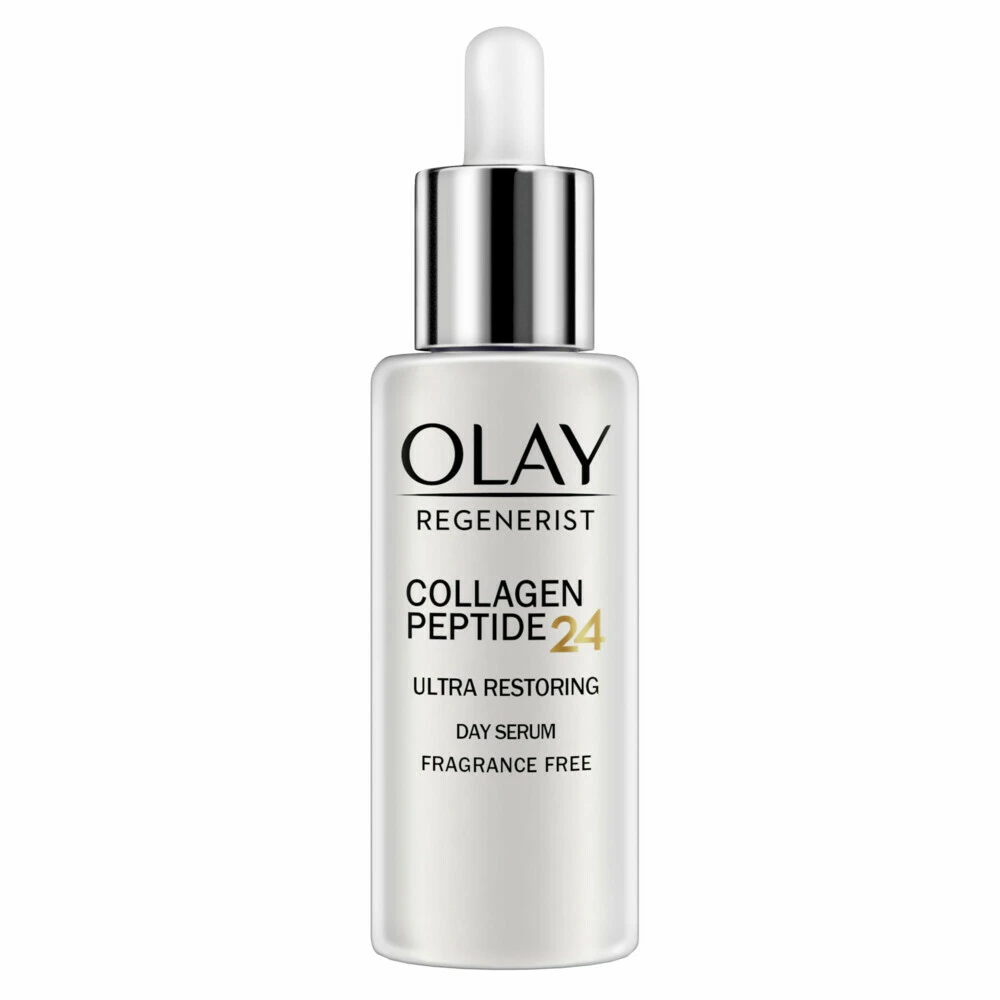Olay Regenerist Collagen Peptide24 Dagserum, Dagcrème & Oogcréme Pakket 4 Olay Regenerist Collagen Peptide24 Dagserum, Dagcrème & Oogcréme Pakket - Afbeelding 2