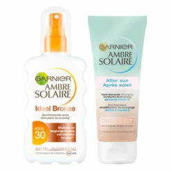 Garnier Ambre Solaire SPF30 Bronze Zonnebescherming & Verzorging Pakket