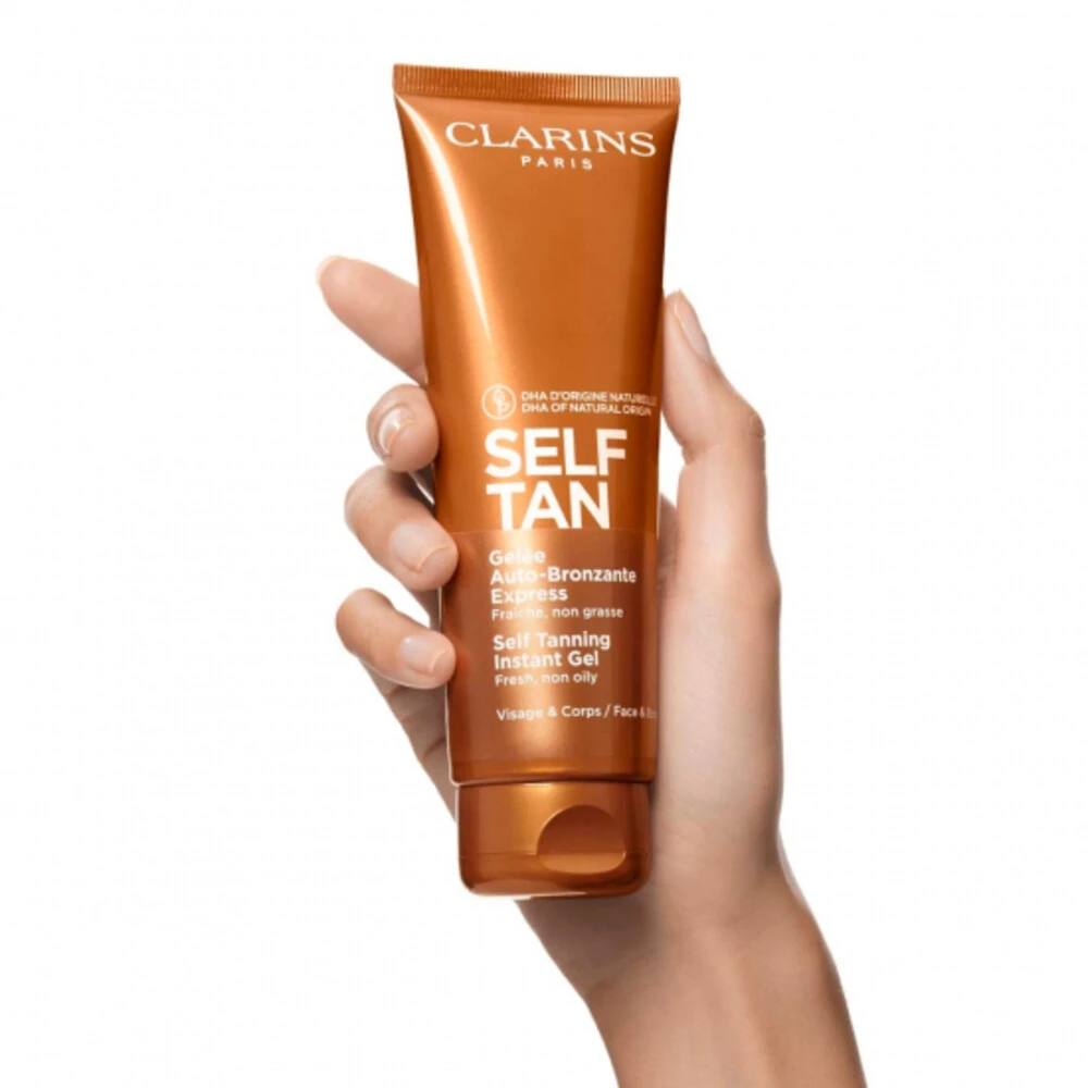 Clarins Self Tan Zelfbruiner Instant Gel 4 Clarins Self Tan Zelfbruiner Instant Gel - Afbeelding 2