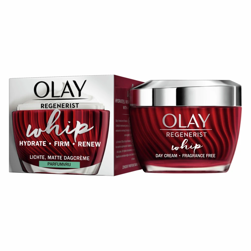 Olay Dagcreme Regenerist Whip Parfumvrij 4 Olay Dagcreme Regenerist Whip Parfumvrij - Afbeelding 2