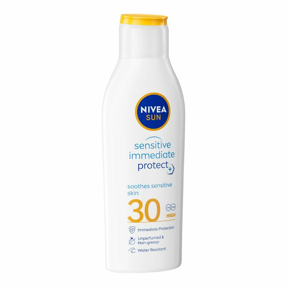 Nivea Sun Sensitive Soothing Zonnemelk SPF 30 4 Nivea Sun Sensitive Soothing Zonnemelk SPF 30 - Afbeelding 2