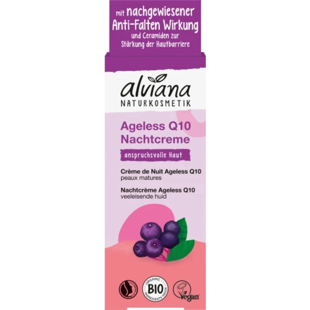 Alviana Nachtcreme Anti Age Q10 3 Alviana Nachtcreme Anti Age Q10