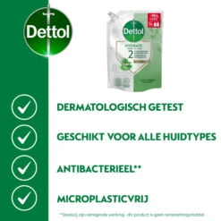 6x Dettol Refill Handzeep Hydrating Aloe Vera 10 6x Dettol Refill Handzeep Hydrating Aloe Vera -Clarins Verkoopwinkel 1067559 3