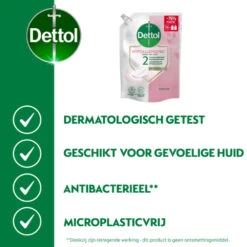 6x Dettol Refill Handzeep Sensitive -Clarins Verkoopwinkel 1067560 3