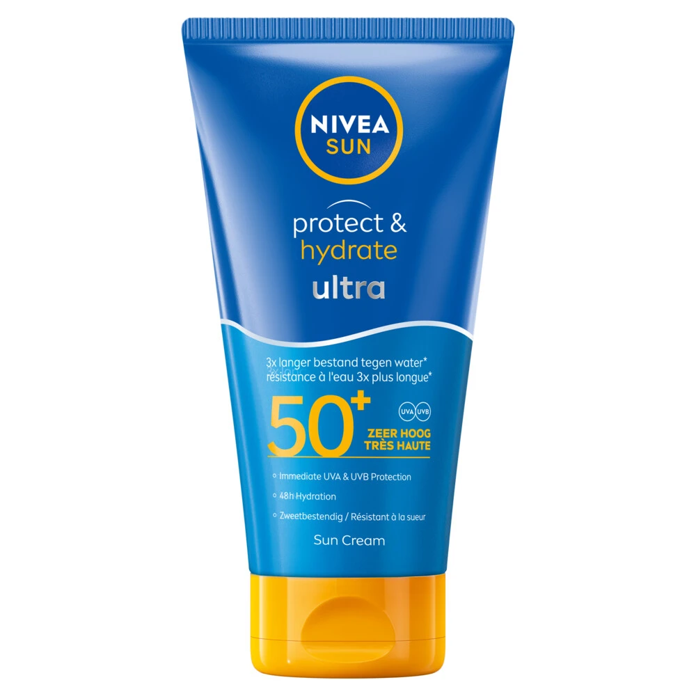 Nivea Sun Zonnebrandcréme Protect & Hydrate Ultra SPF 50+ 3 Nivea Sun Zonnebrandcréme Protect & Hydrate Ultra SPF 50+