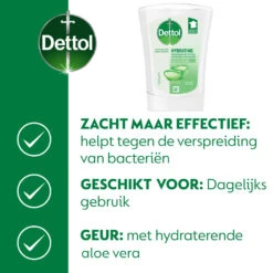 5x Dettol No Touch Wasgel Navulling Hydraterende Aloe Vera 9 5x Dettol No Touch Wasgel Navulling Hydraterende Aloe Vera -Clarins Verkoopwinkel 1073939 3