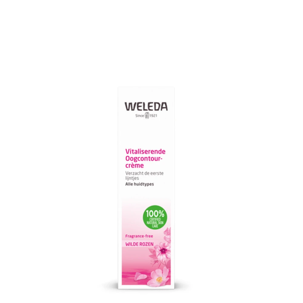 Weleda Oogcontour Crème Wilde Rozen 4 Weleda Oogcontour Crème Wilde Rozen - Afbeelding 2