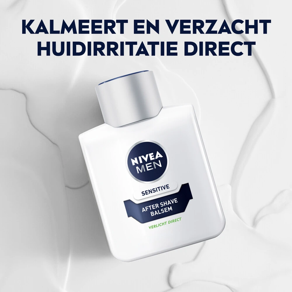 Nivea Men Aftershave Balsem Sensitive 4 Nivea Men Aftershave Balsem Sensitive - Afbeelding 2