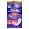 Always® 5x Always Inlegkruisjes Dailies Soft Like Cotton Large -Clarins Verkoopwinkel 966229