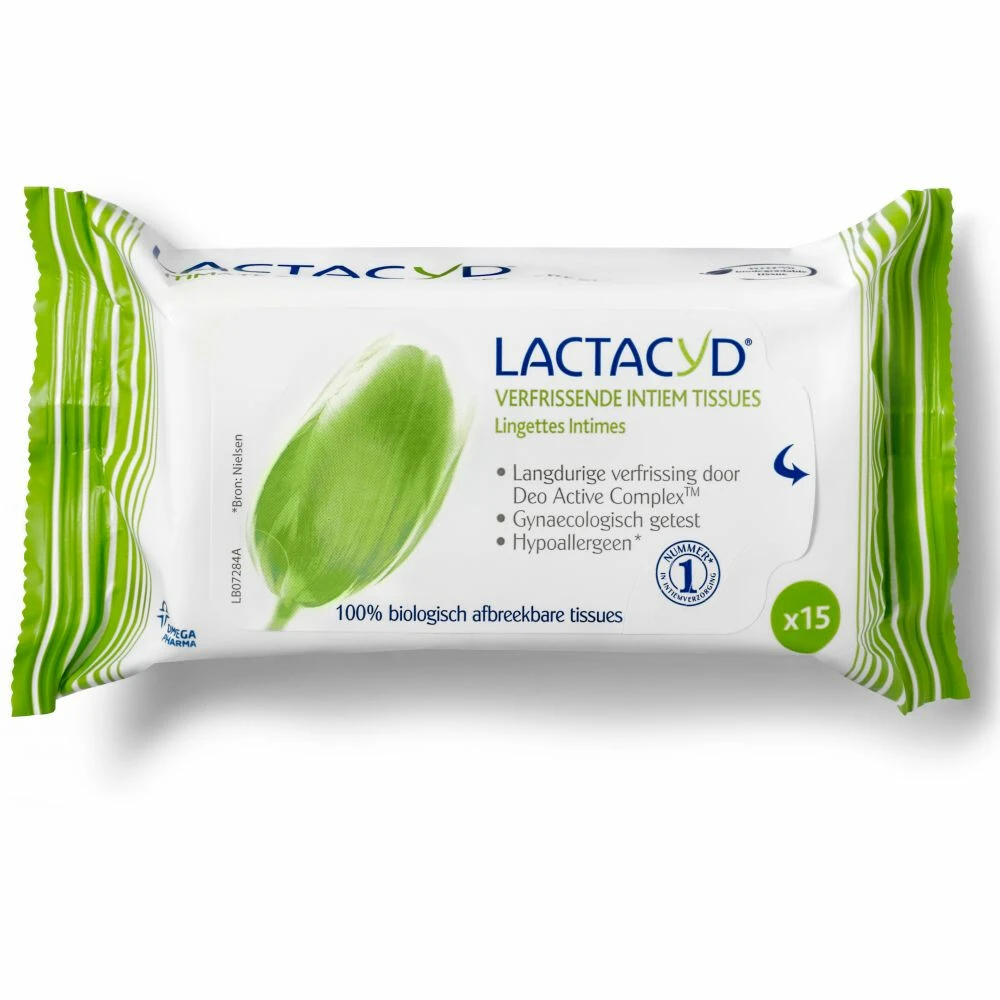 5x Lactacyd Tissues Verfrissend 3 5x Lactacyd Tissues Verfrissend
