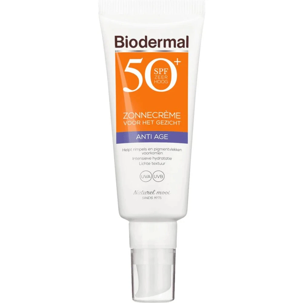 2x Biodermal Zonnecreme Gezicht Anti Age SPF 50+ 4 2x Biodermal Zonnecreme Gezicht Anti Age SPF 50+ - Afbeelding 2
