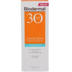 2x Biodermal Zonnecrème Gezicht Hydraplus SPF 30 -Clarins Verkoopwinkel 995738 2