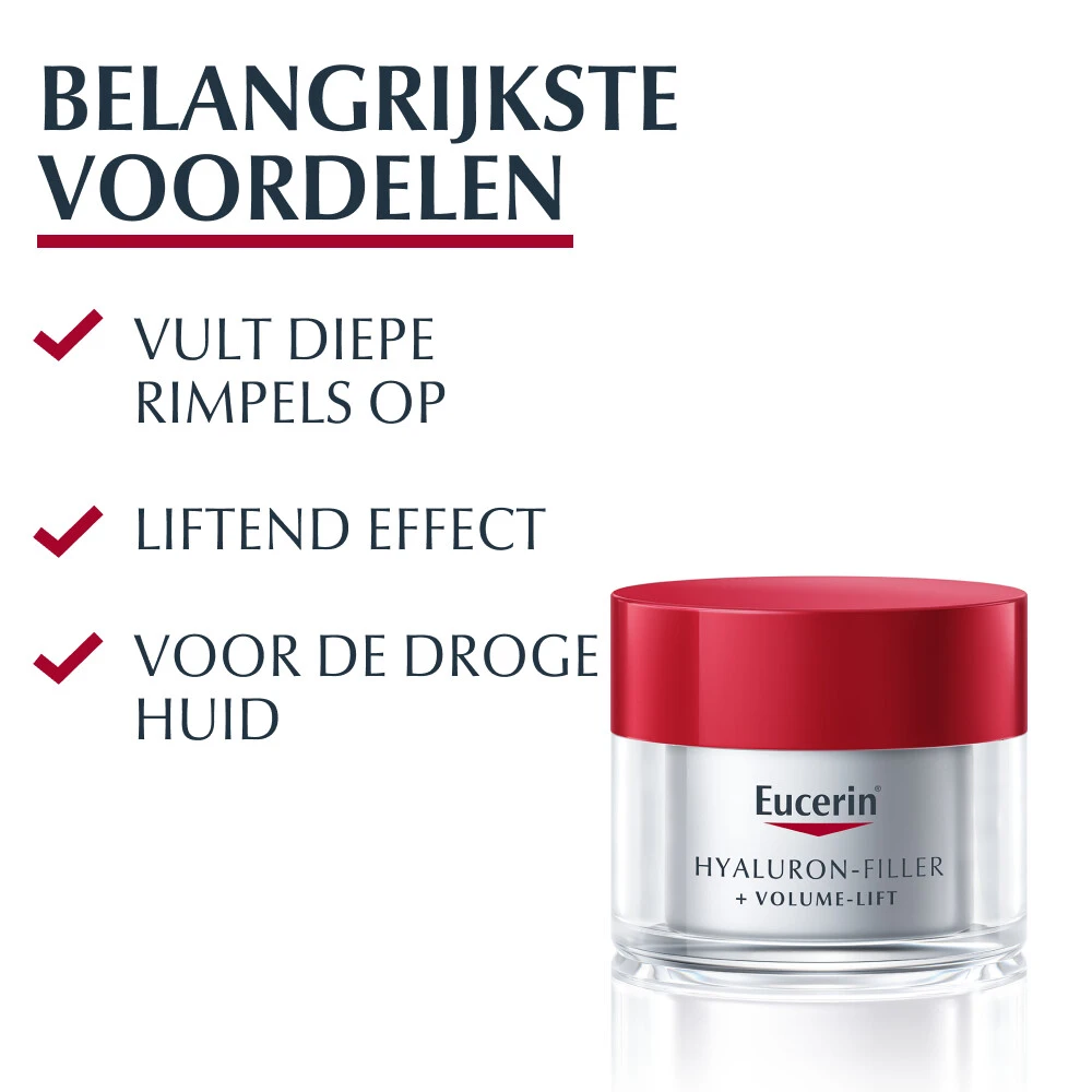 Eucerin Hyaluron-Filler + Volume-Lift Dagcrème SPF15 5 Eucerin Hyaluron-Filler + Volume-Lift Dagcrème SPF15 - Afbeelding 3