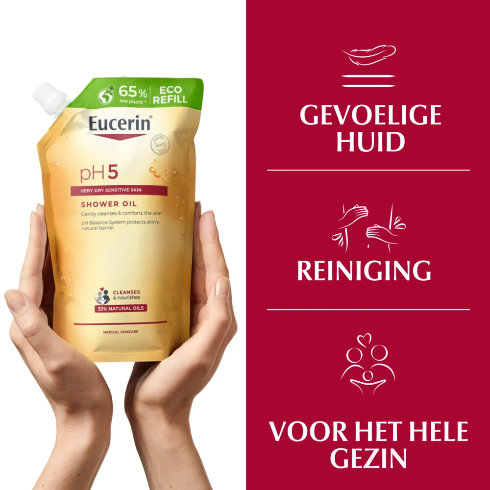 Eucerin Douche Olie PH5 6 Eucerin Douche Olie PH5 - Afbeelding 4